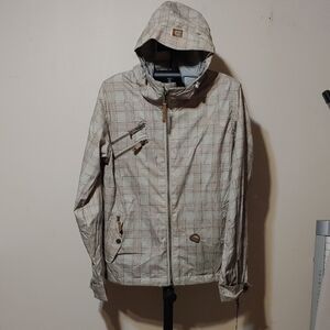 Allyance Plaid Hooded Women's Lightweight Snow Jacket